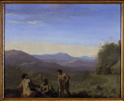 Arkadische Landschaft von Cornelis van Poelenburgh or Poelenburch