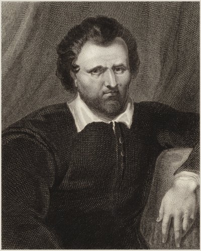 Ben Jonson von Cornelius Janssen van Ceulen