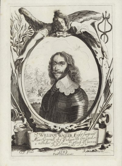 Sir William Waller von Cornelius Janssen van Ceulen