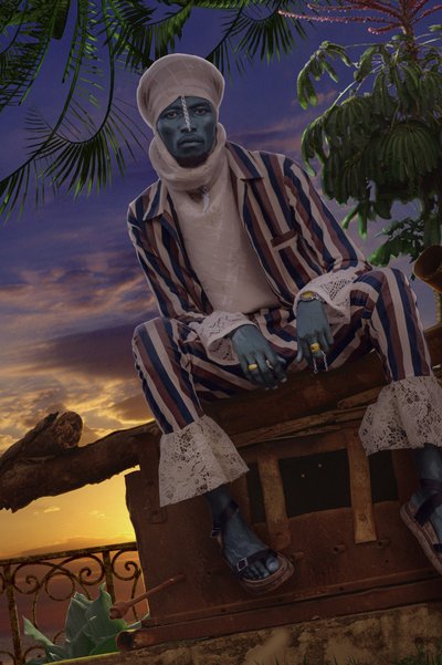 Blauer Geist tropischer Sonnenuntergang von CosmoZach