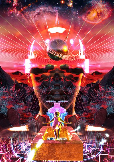 Kosmische spirituelle Vision von CosmoZach