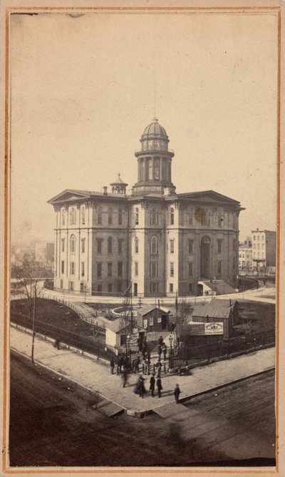 Akademie der Musik, Chicago, 1860er Jahre von Crater