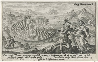 Theseus und Ariadne von Crispijn van de Passe (I)