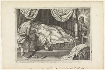 Apollo und Merkur besuchen Chione von Crispijn van de Passe (II)
