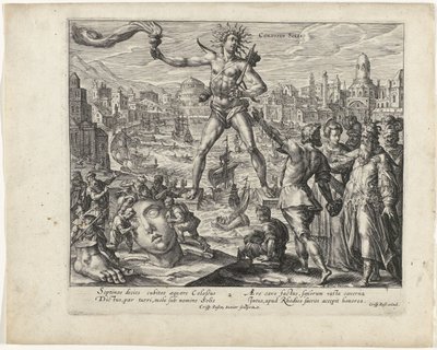 Koloss von Rhodos von Crispijn van de Passe (II)