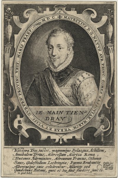 Moritz von Nassau, Prinz von Oranien von Crispijn van de Passe I