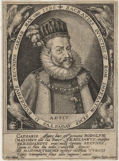 Rudolf II., Römischer Kaiser von Crispijn van de Passe I