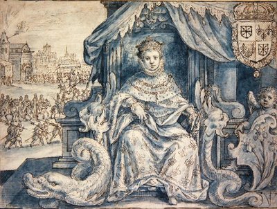 Ludwig XIII. (1601-43) König von Frankreich von Crispin I de Passe