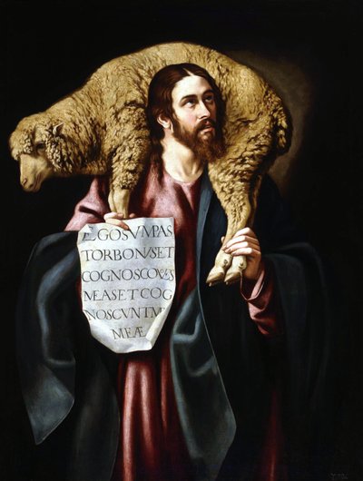 Der gute Hirte von Cristóbal García Salmerón