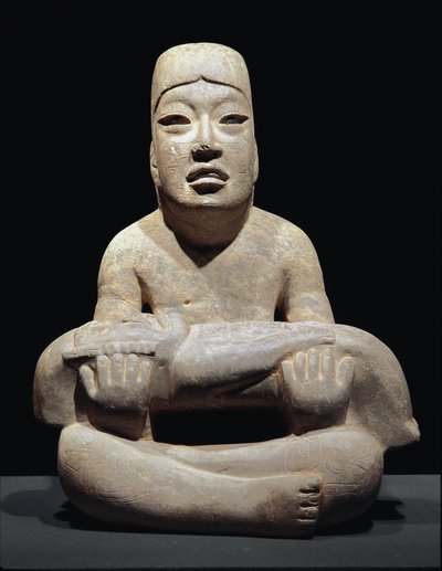 Herr der Linien (Opfer eines Kindes) von Culture Olmec