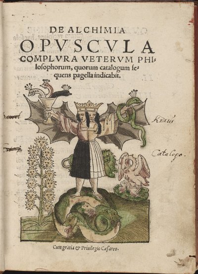 De Alchimia opvscvla complvra vetervm philosophorum, 1550 von Cyriacus Jacob