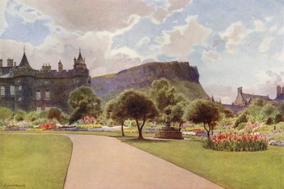 Der Nordgarten, Holyrood Palace von Cyril Ward