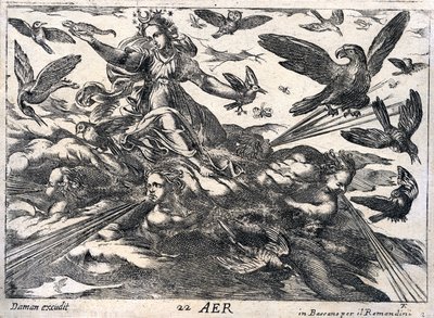 Aer: Allegorie der Luft von Daman