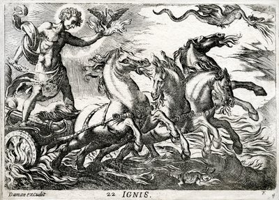 Ignis: Allegorie des Feuers von Daman