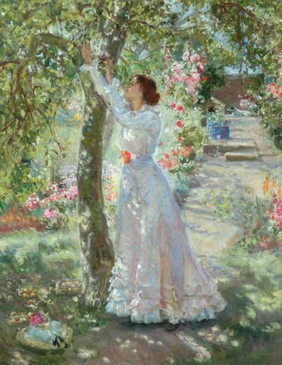 Der Garten, um 1899 von Dame Ethel Walker