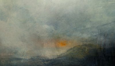 Nebliger Horizontblick von Dan Hobday