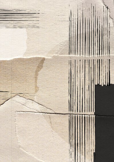 Papierabstrakt von Dan Hobday