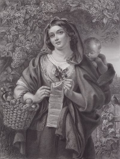 Der Balladensänger von Daniel (after) Maclise