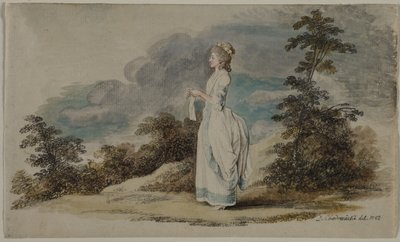 Susanne Die Tochter des Künstlers im Alter von einundzwanzig Jahren, 1782 von Daniel Nikolaus Chodowiecki