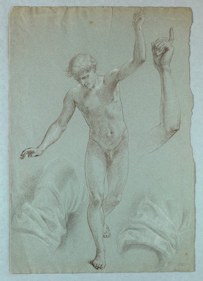 Studie für "Mercys Traum" von Daniel Huntington
