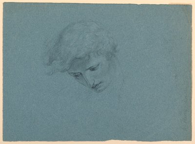 Studie für "Mercys Traum" von Daniel Huntington