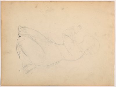 Kniende Frau, ca. 1852 von Daniel Huntington