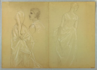 Studie von Mrs. Winthrop für "Lady Washington