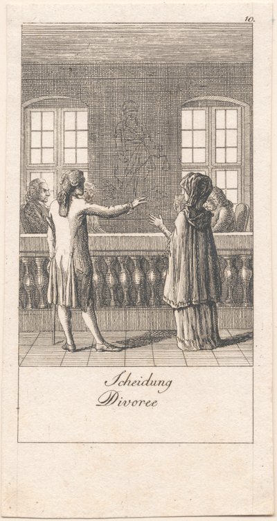 Beweggründe zur Heirat und ihre Folgen. Bl. 10 von Daniel Nikolaus Chodowiecki