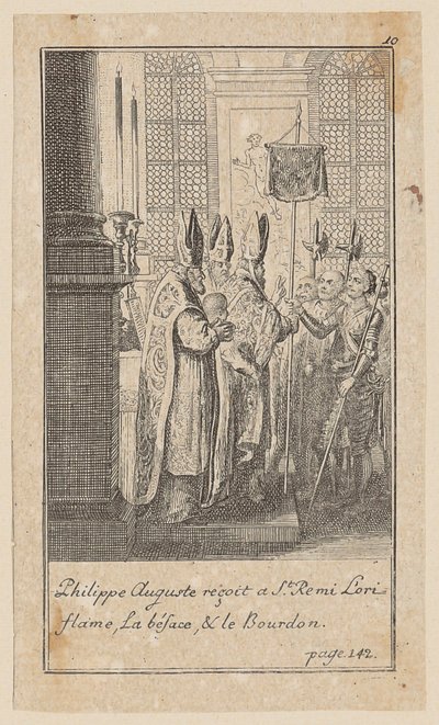 Blatt 10 zur "Historie de Croïsades" von Joh. Christoph Mayer von Daniel Nikolaus Chodowiecki