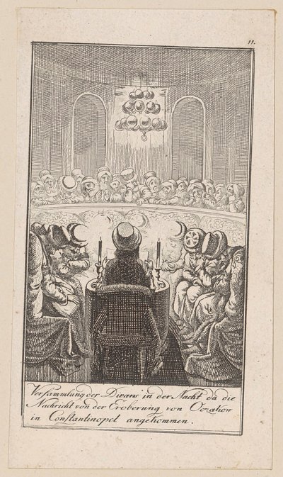 Blatt 11 der „Darstellungen aus der neuen Geschichte“ von Daniel Nikolaus Chodowiecki