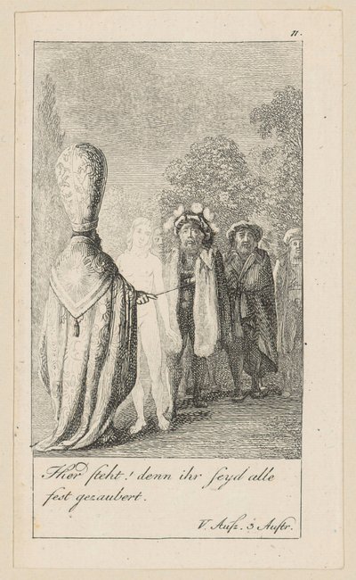 Blatt 11 zu Shakespeares „Sturm“ von Daniel Nikolaus Chodowiecki