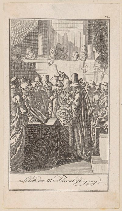 Blatt 12 der "Darstellungen aus der neuen Geschichte" von Daniel Nikolaus Chodowiecki