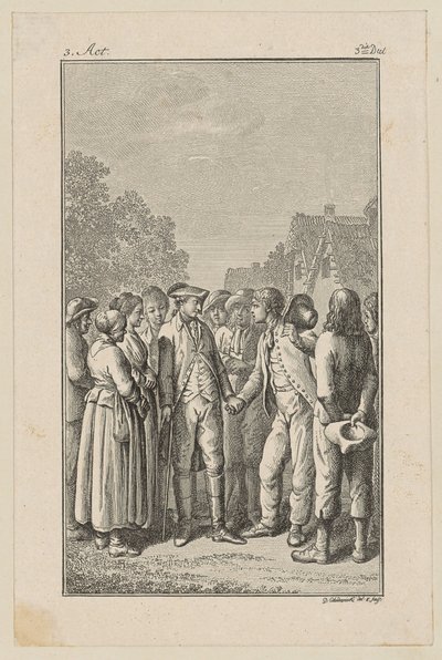 Blatt 3 zu Ewalds "Fischer" von Daniel Nikolaus Chodowiecki