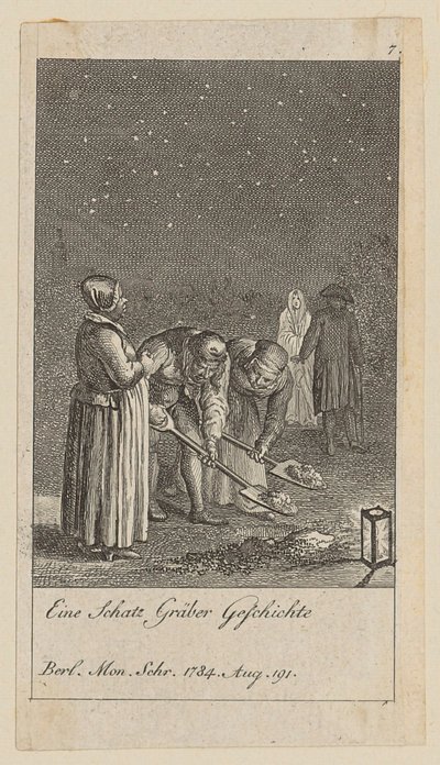 Blatt 7 der Folge „Modetorheiten“ von Daniel Nikolaus Chodowiecki