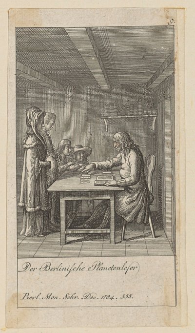 Blatt 9 der Folge „Modetorheiten“ von Daniel Nikolaus Chodowiecki