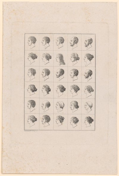 Dreißig physiognomische Köpfe von Daniel Nikolaus Chodowiecki