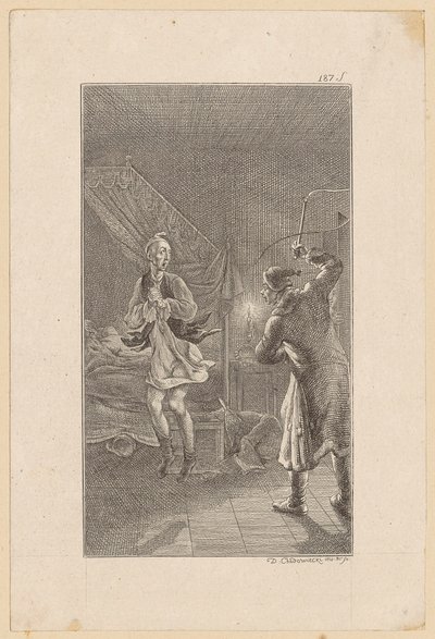 Ihr vierter Mann von Daniel Nikolaus Chodowiecki