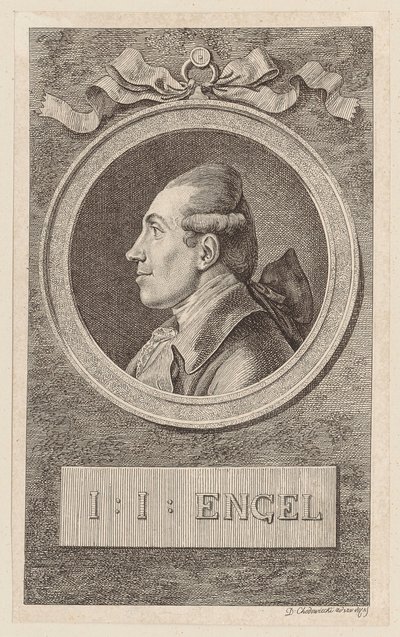 Porträt von Johann Jakob Engel von Daniel Nikolaus Chodowiecki
