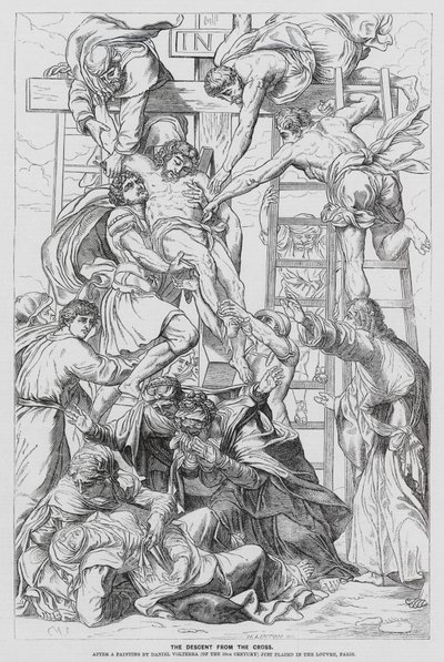 Kreuzabnahme von Daniele da Volterra (1509 66) (after)