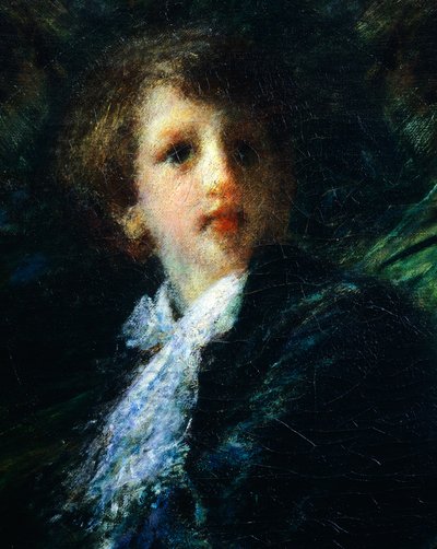 Die Troubetzkoy-Jungen mit einem Hund, von Daniele Ranzoni von Danielle Ranzoni
