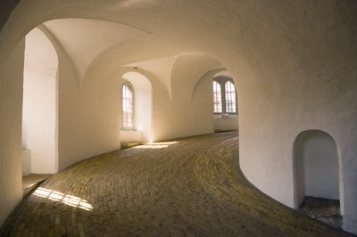 Innenraum des Rundturms, fertiggestellt 1643 von Danish School