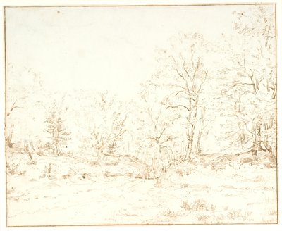 Ein Waldweg von Dankvart Dreyer