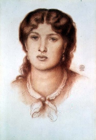 Porträt von Fanny Cornforth, 1868 von Dante Gabriel Charles Rossetti