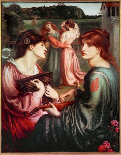 Die Laube von Dante Gabriel Charles Rossetti