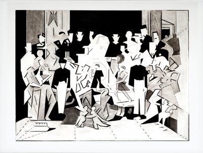 Ballade von Charles und Di Version 2, 2018 von Darren Coffield