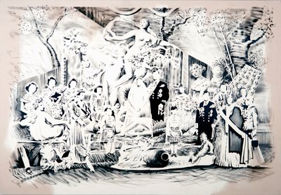 Venus bringt Waffen, 2018 von Darren Coffield