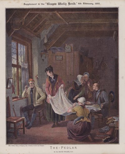 Der Hausierer von David (after) Wilkie