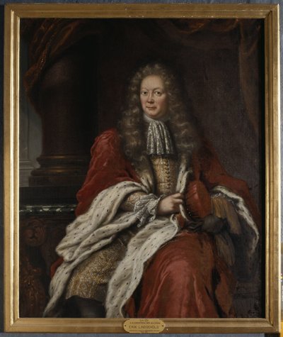 Erik Lindsköld, 1634-1690 von David Klöcker Ehrenstrahl