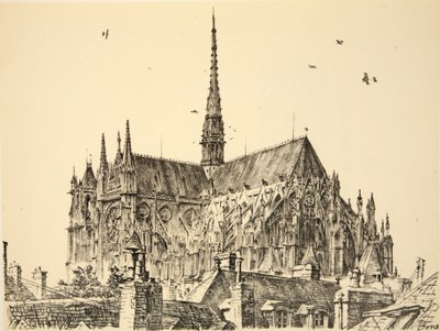 Kathedrale von Amiens, Illustration aus 
