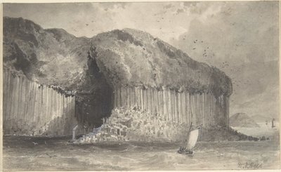 Ansicht der Fingalshöhle von David Octavius Hill